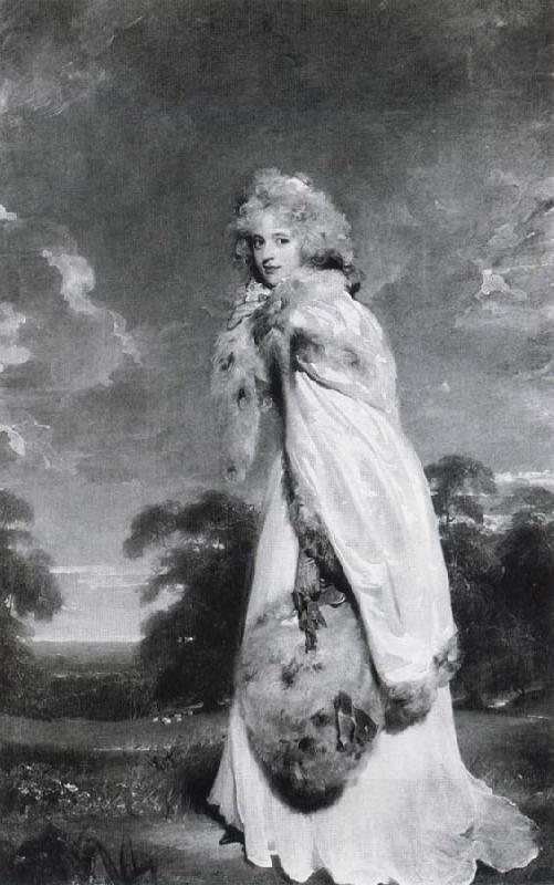 Sir Thomas Lawrence Elizabeth Farren,Later Countess of Derby oil painting picture